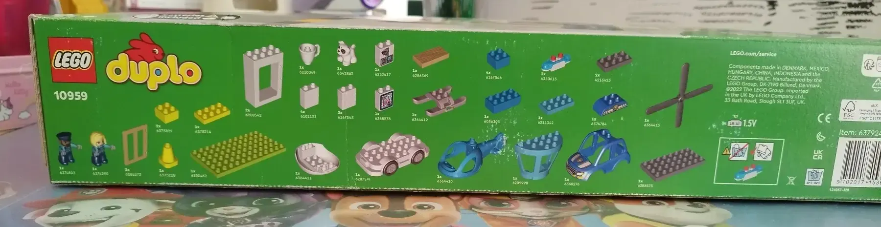 Lego Duplo 10959 vollständig in OVP