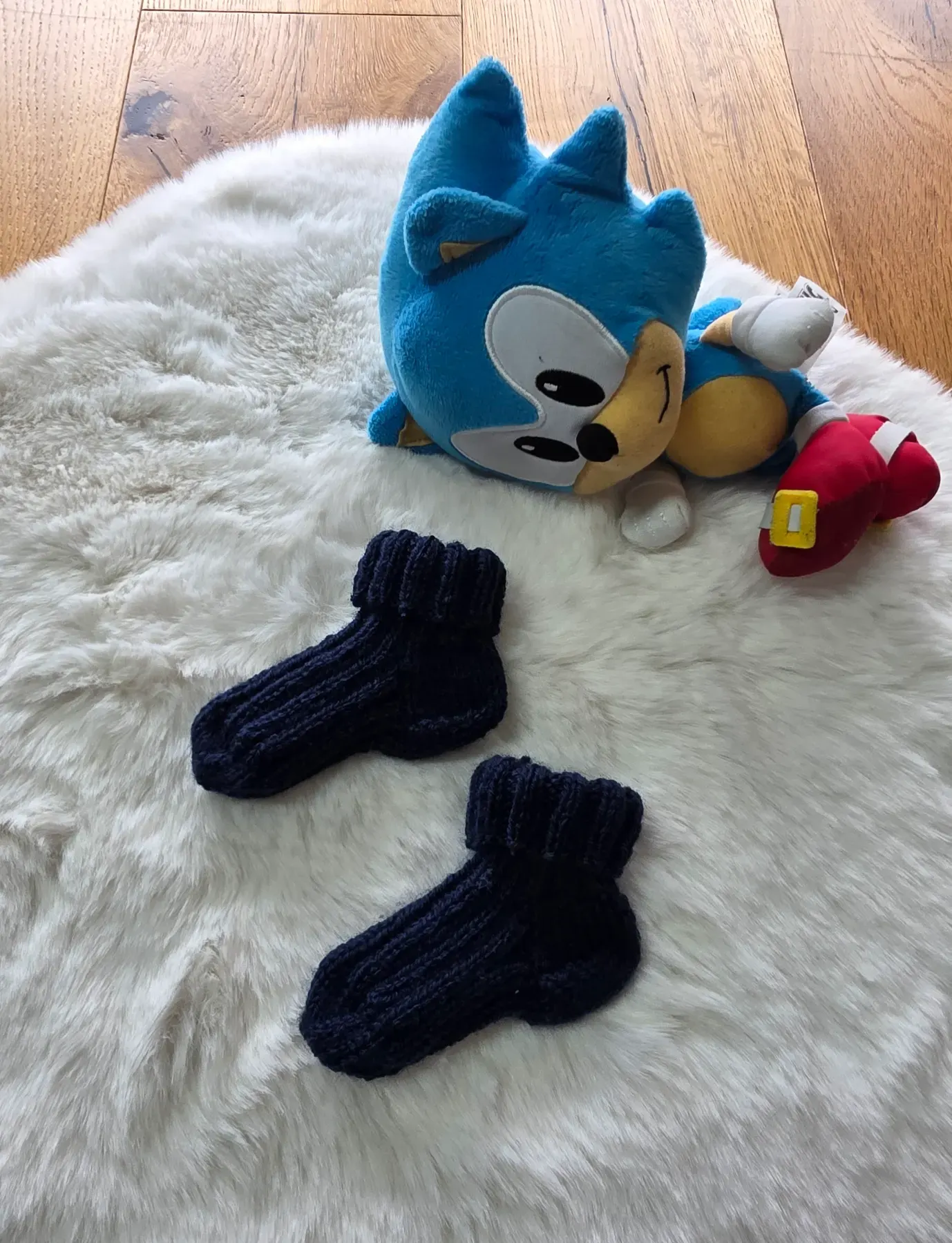 Stricksocken Baby Neu