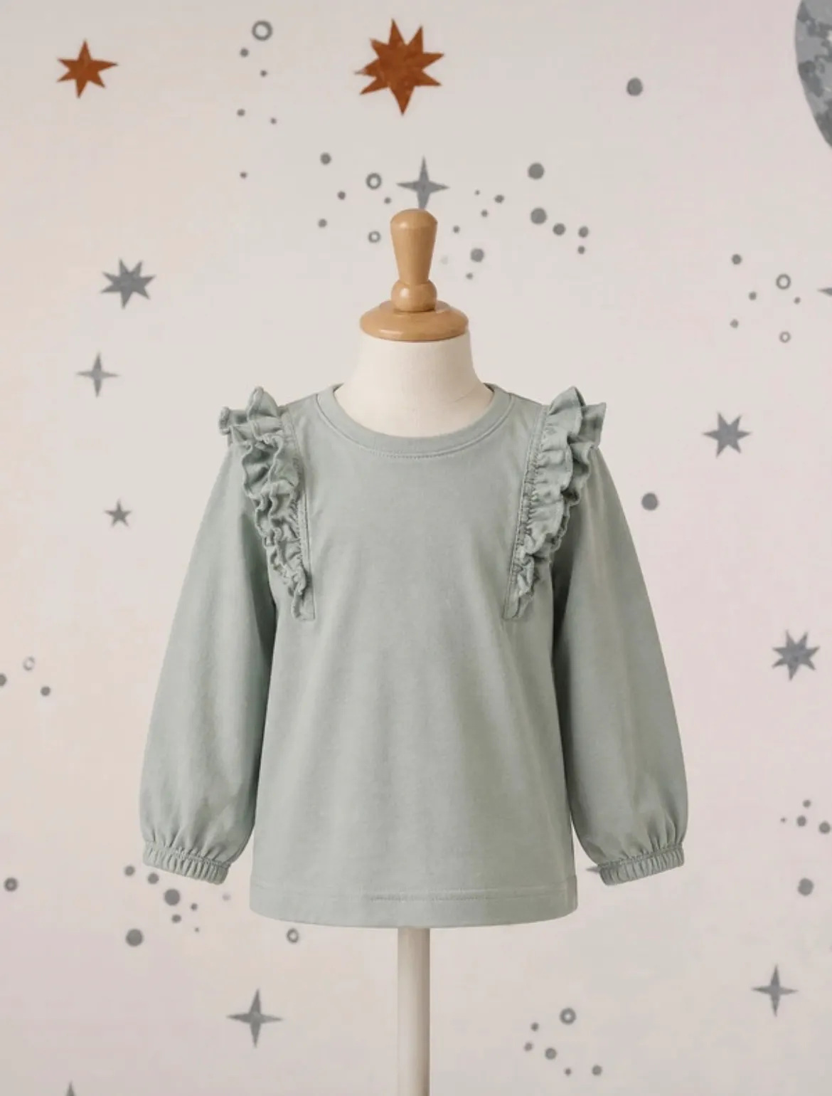 C&A Baby | Langarmshirt | Gr 80 | Salbei
