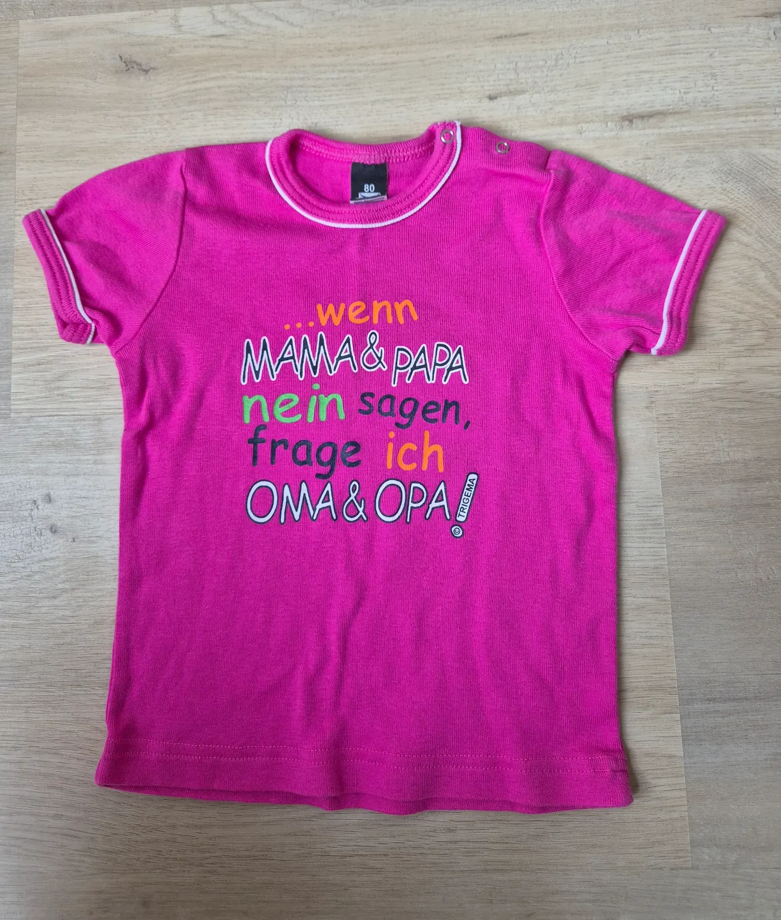 Trigema T-Shirt Größe 80
