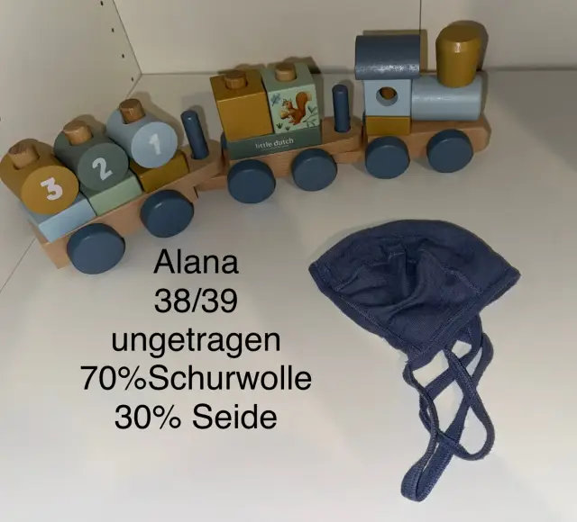 Alana Mützchen 50/56 Wolle/Seide q