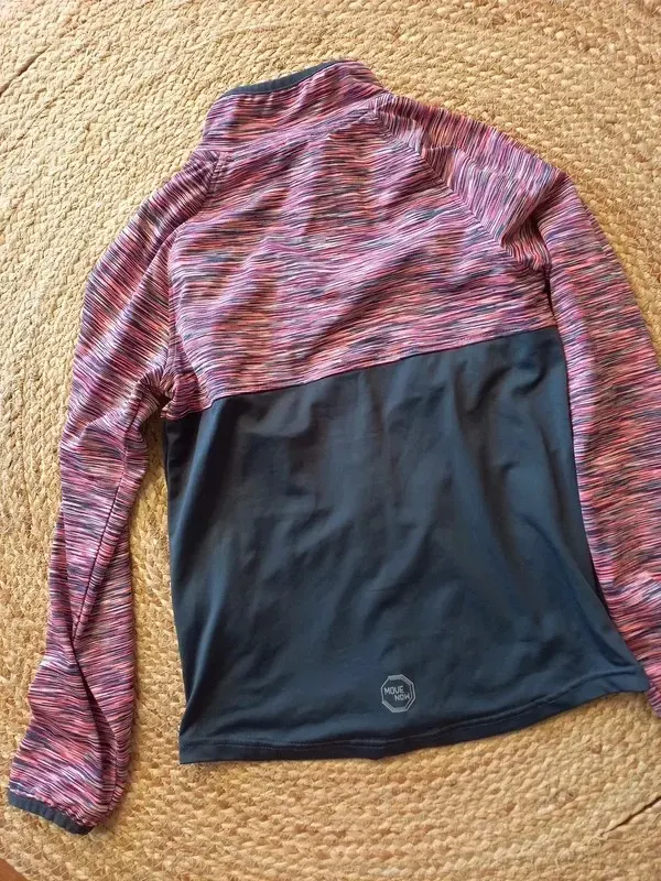 Yigga Sport Jacke Gr 146/152 Mädchen, mit Zipper, grau, Trainingsjacke