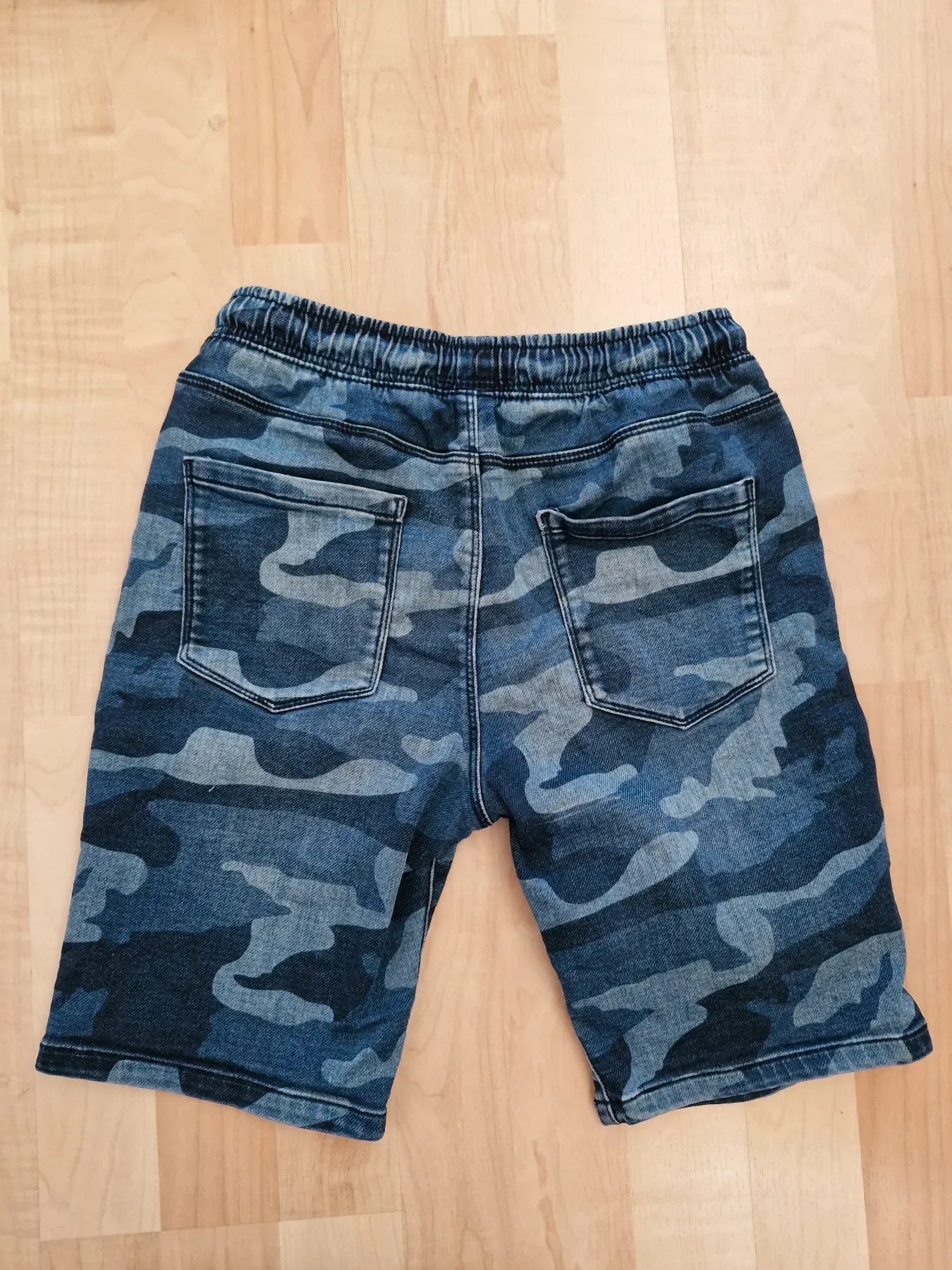 Next Camouflage Soft Jeans Shorts 152 12y