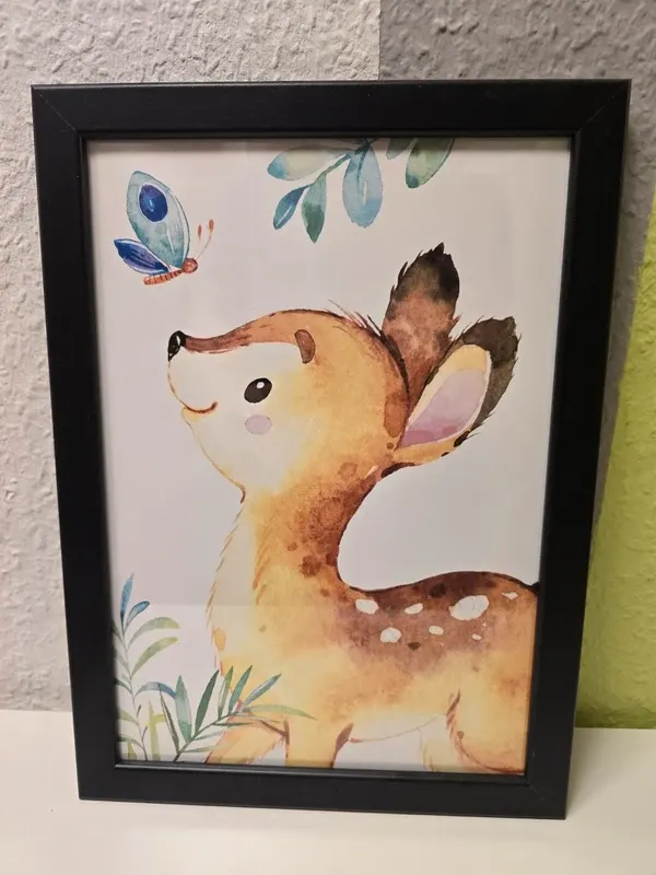 3 Bilder Deko Tiere