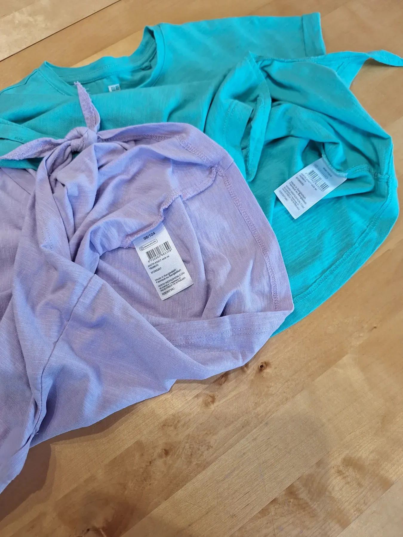 We Fashion Knoten Shirts 98/104