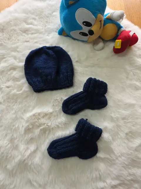 Babystrickset Neu