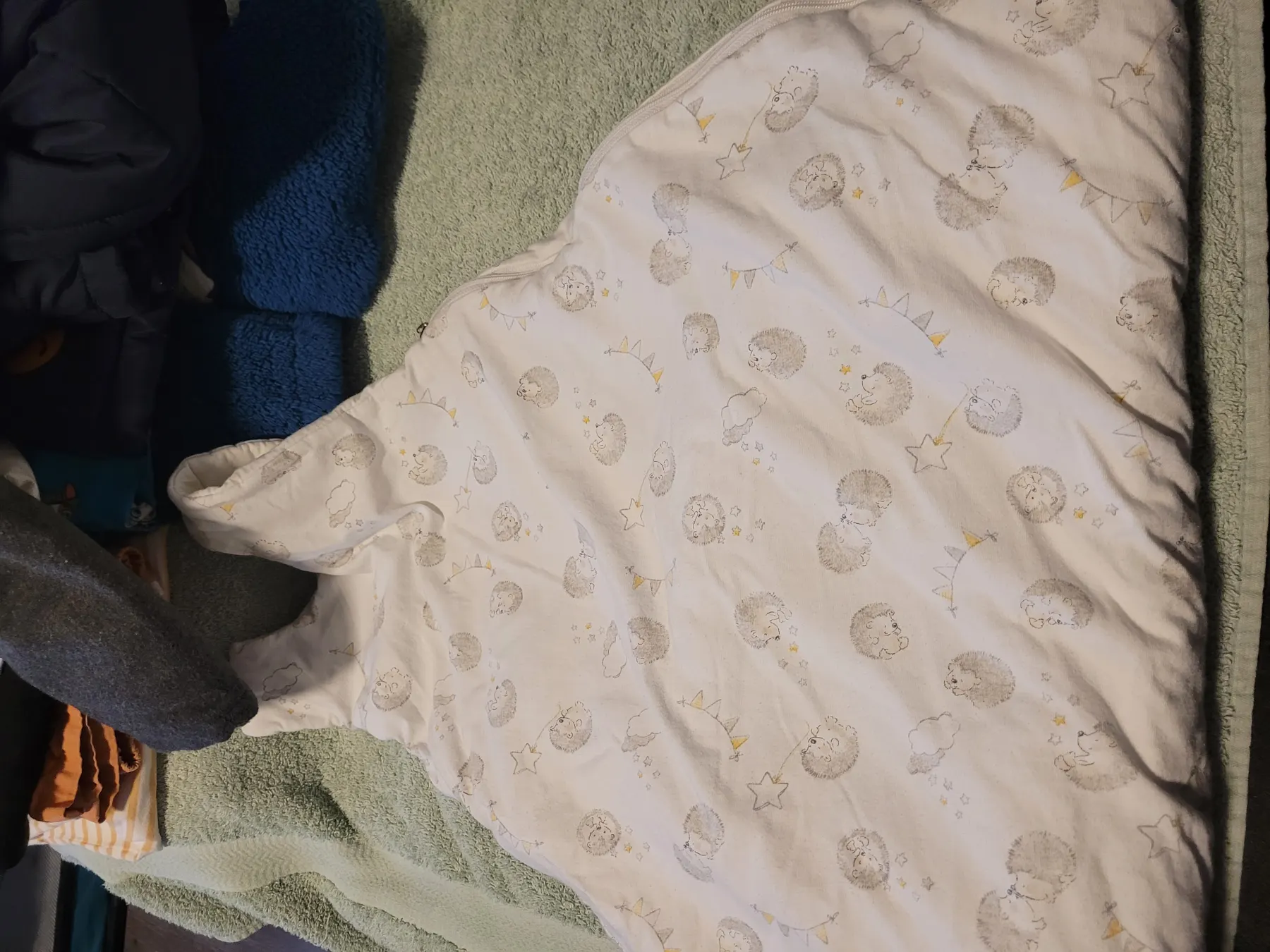 Alvi Schlafsack Igelmotiv