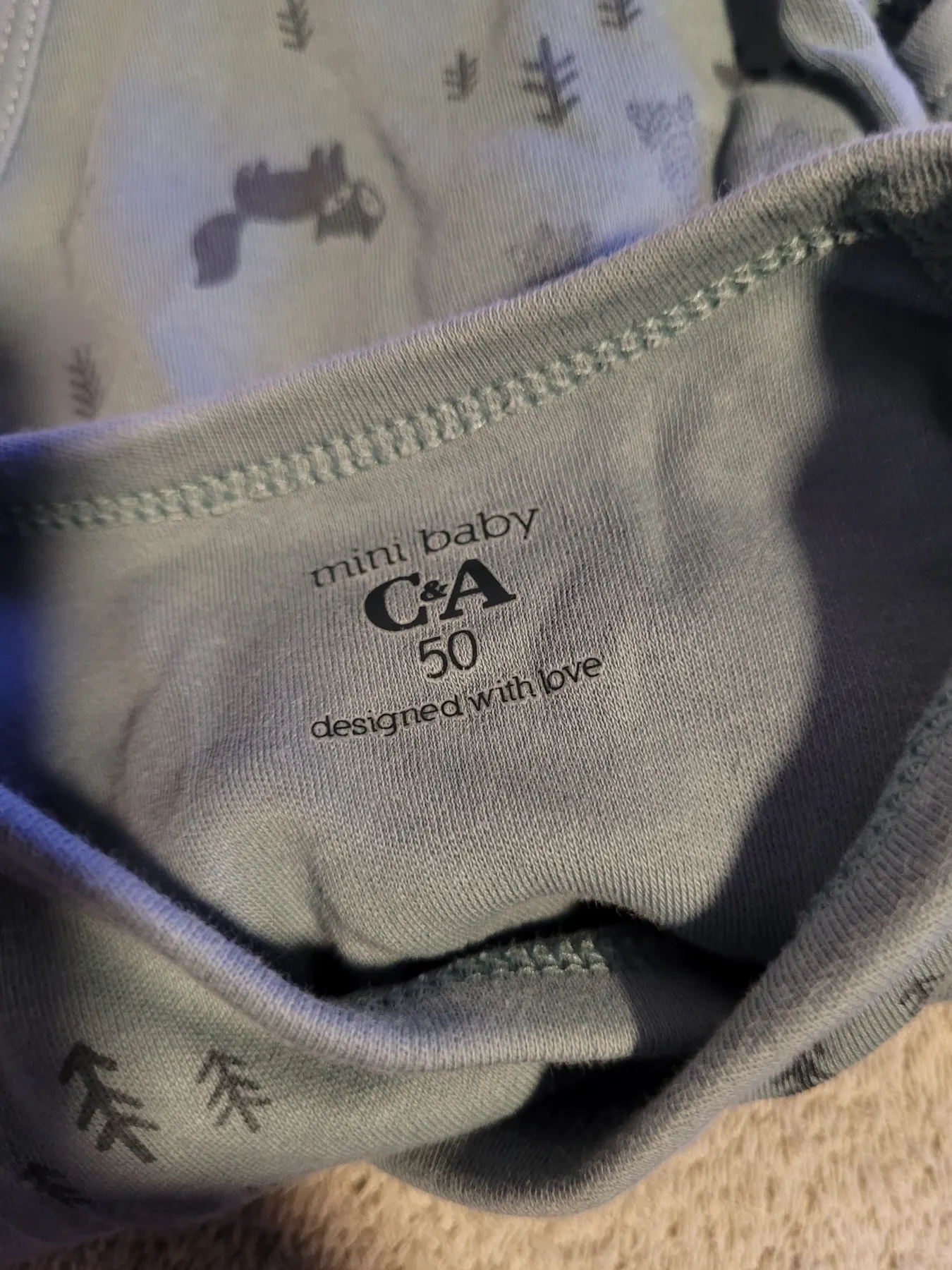 C&A langarm Strampler