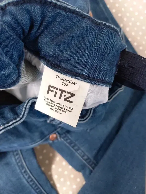 Jako-o FitZ Jeans Gr 164, Mädchen, neu, Skinny, Slim, blau, soft