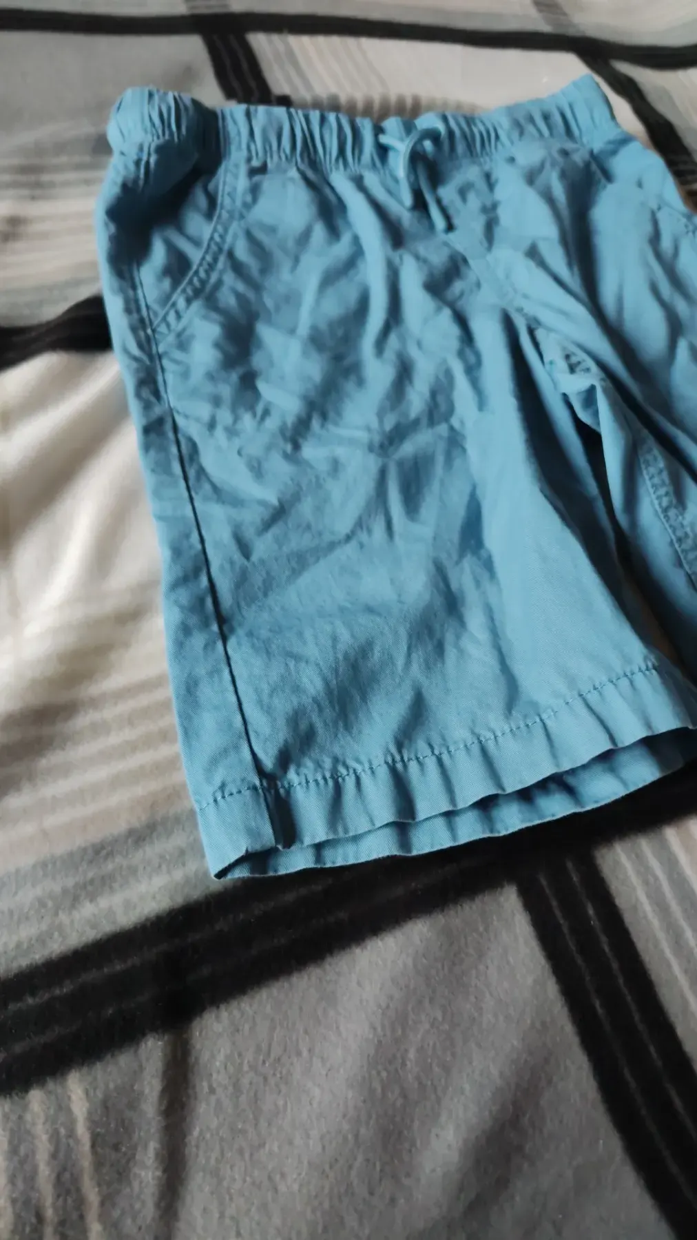 Petroleum blaue kurze Hose