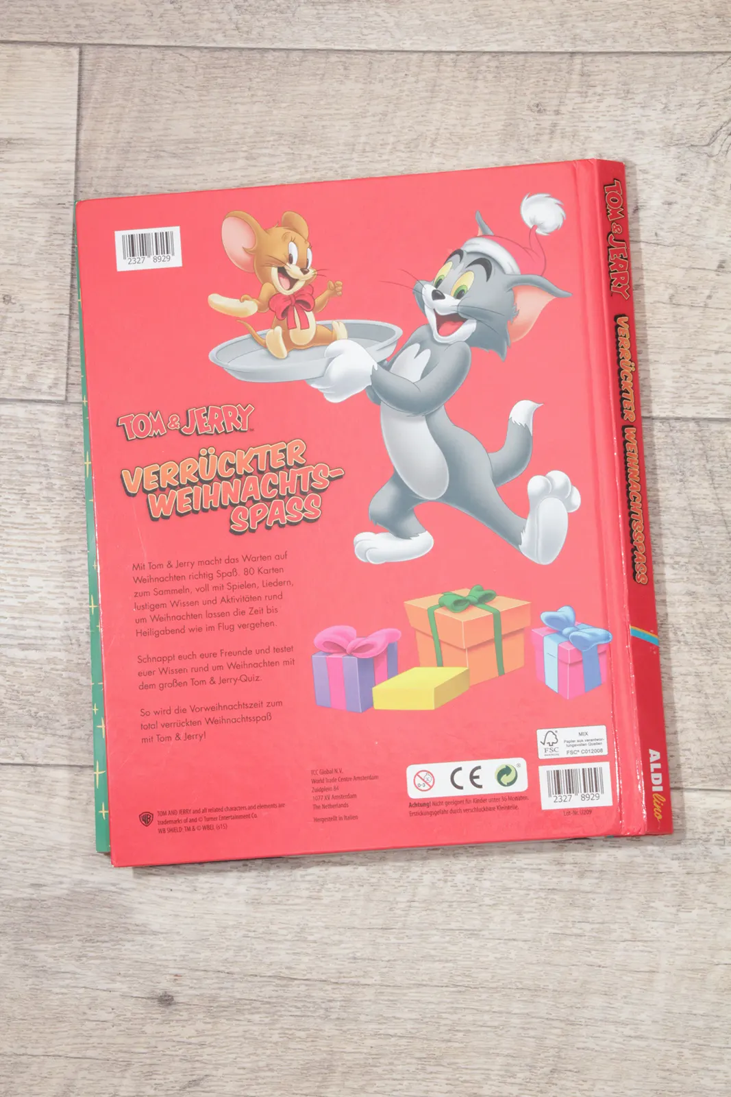 Aldilino Sammelkarten Buch Tom&Jerry