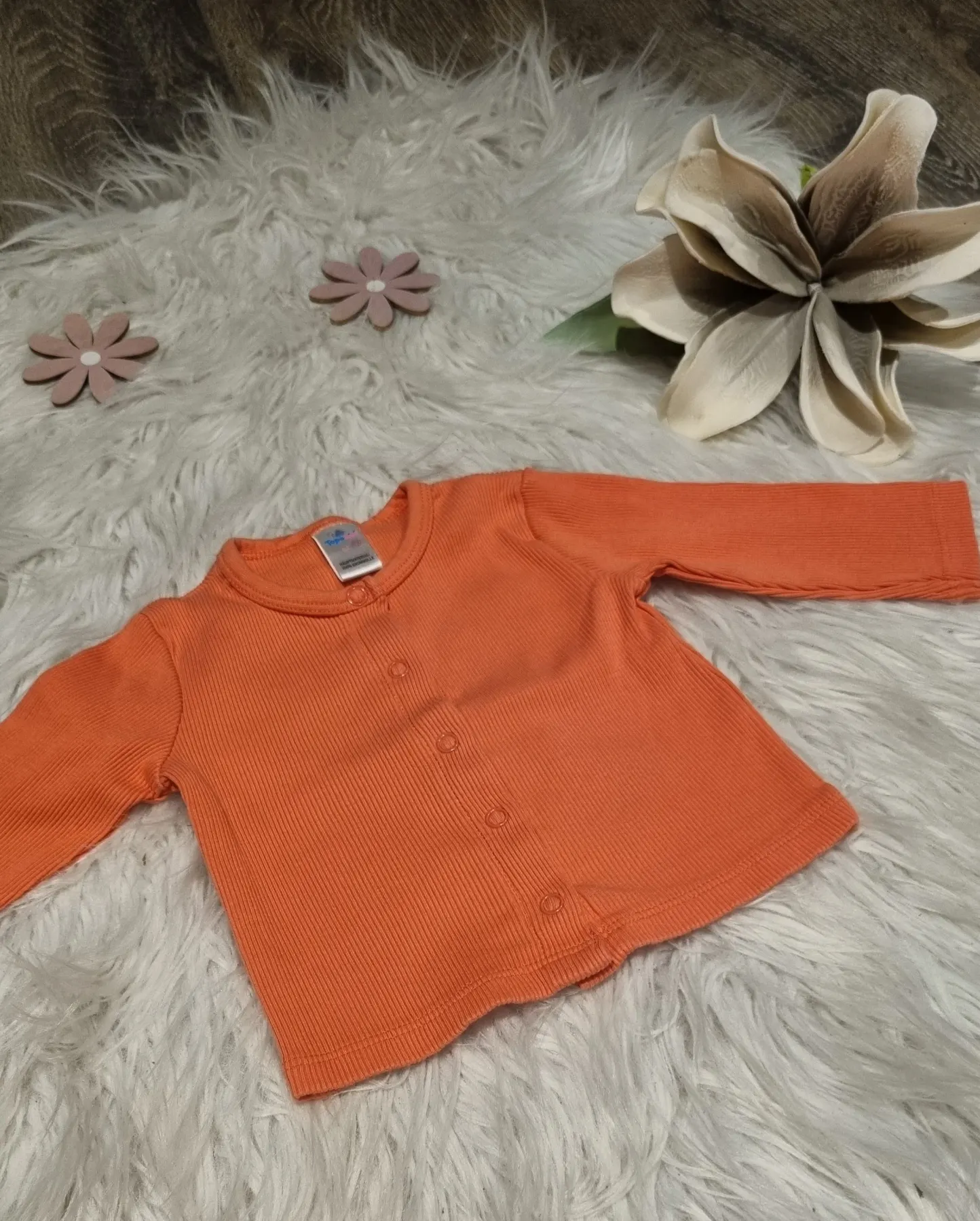 Baby Mädchen Ripp Jäckchen Jacke Gr. 62