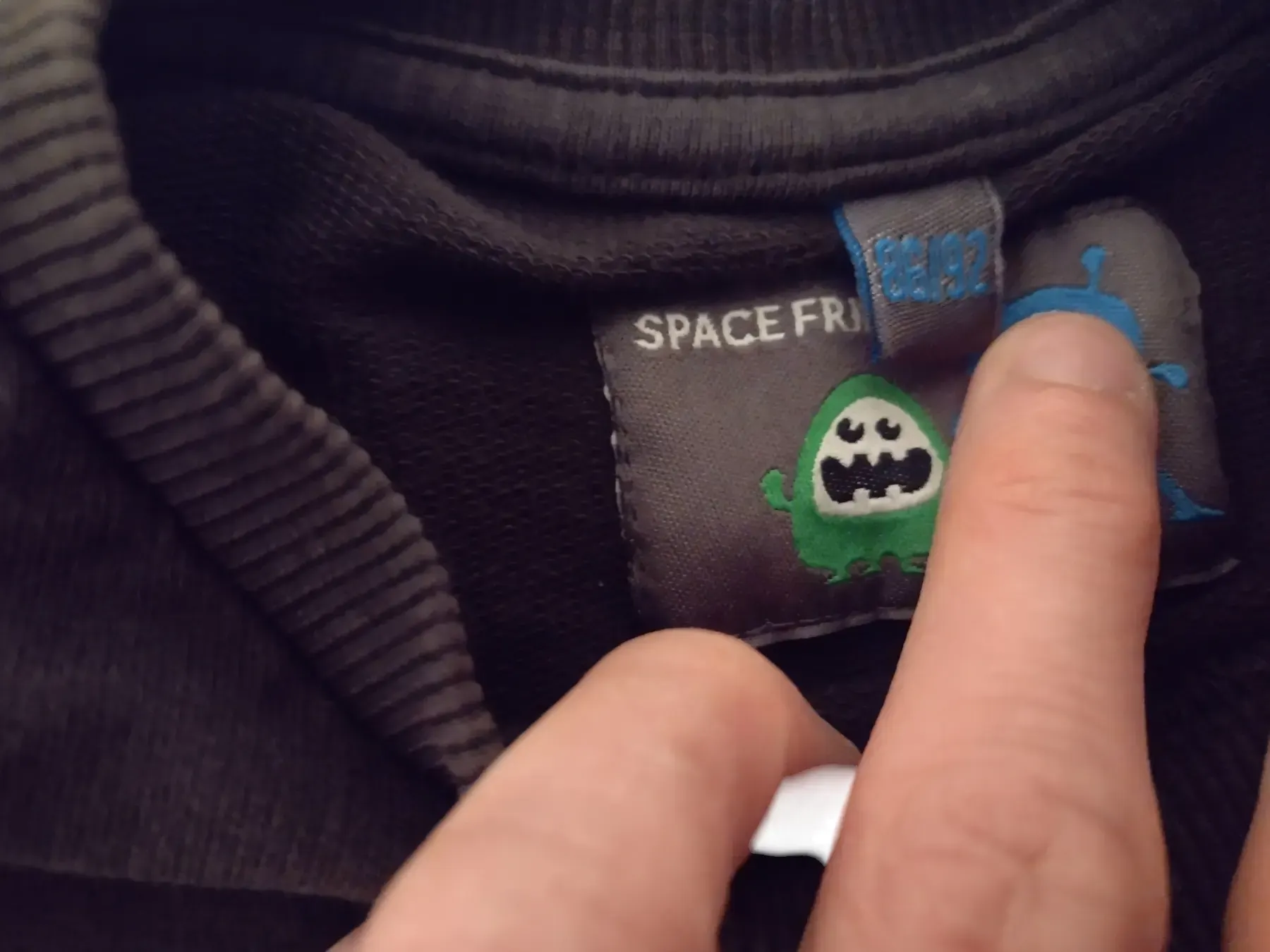 Pullover Aufdruck Space Friends 86/92 Space Friends