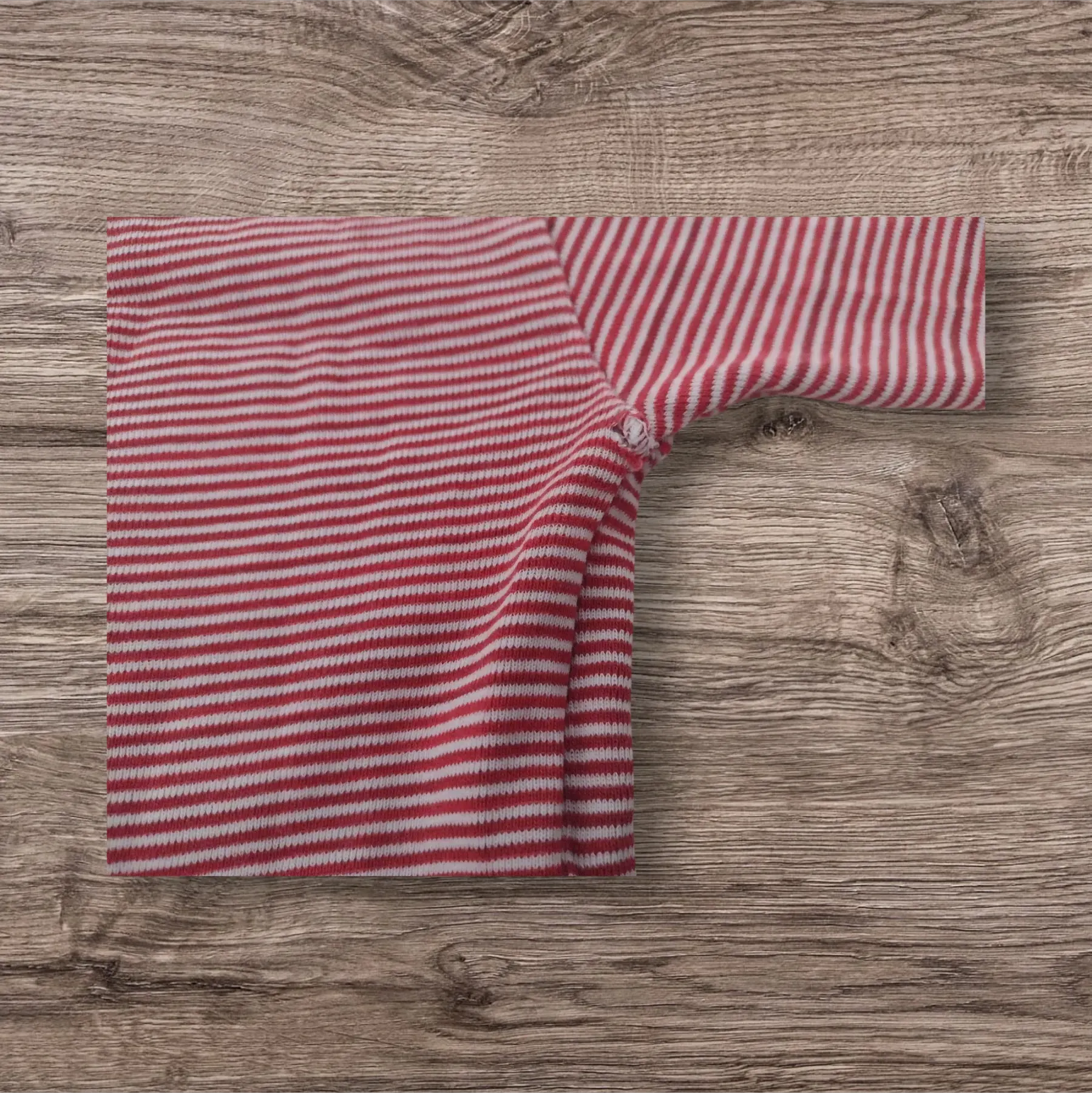 Langarmbody rot-weiß gestreift 86 Petit Bateau