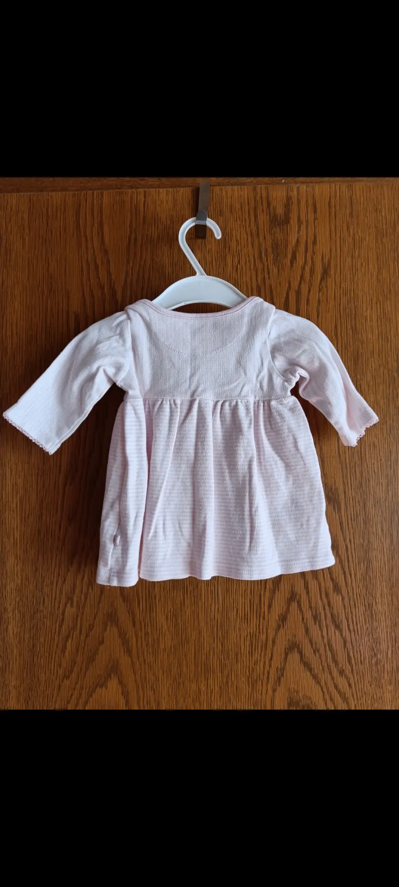Langarm Kleid M&S Größe up to 3 Month Guter Zustand
