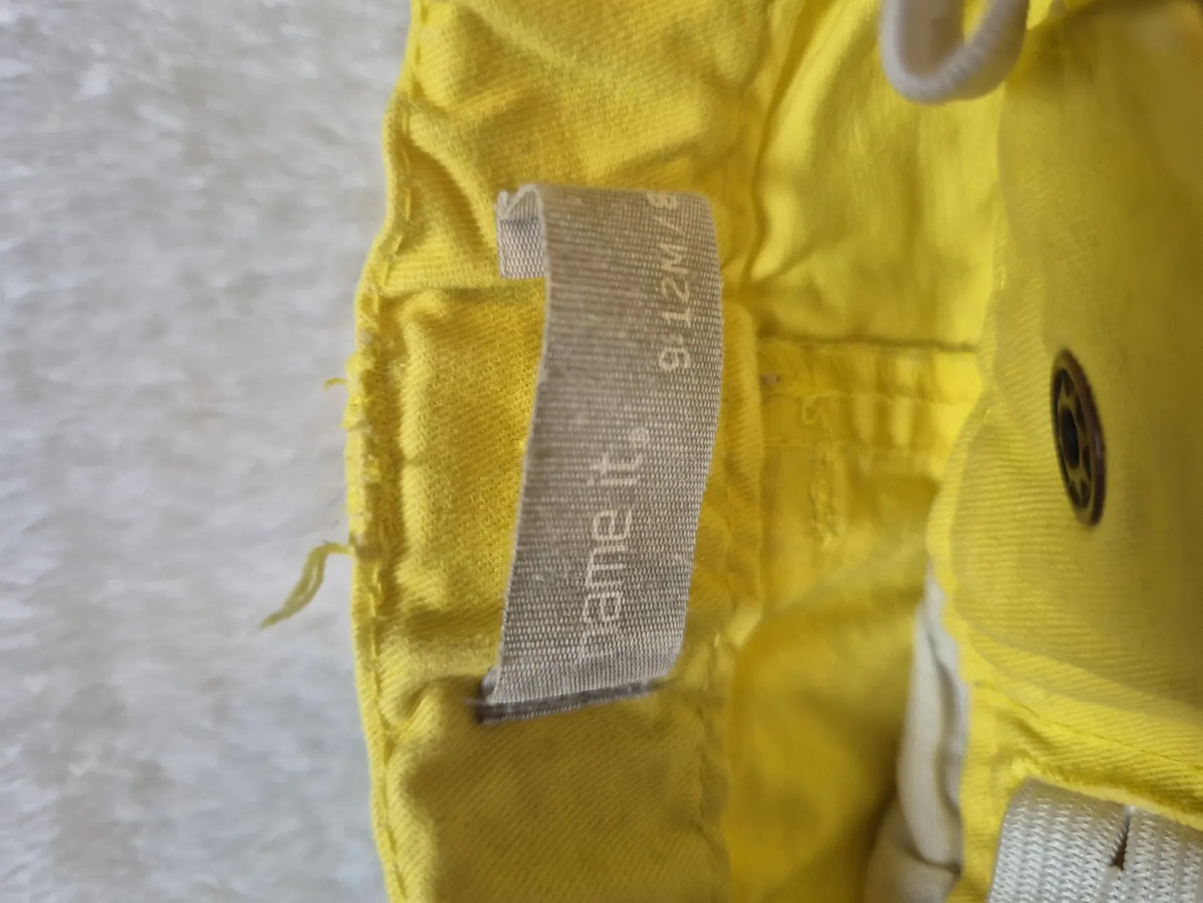 kurze Hose, gelb, name it, Größe 80