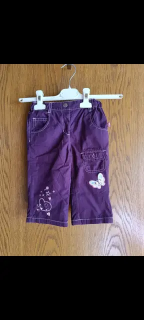 Stoffhose Größe 74 6-9 Monate Super Zustand Bund verstellbar