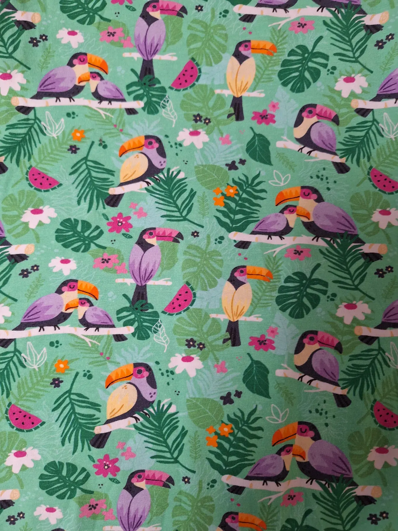Babauba LMS Kleid Trägerkleid Tucan