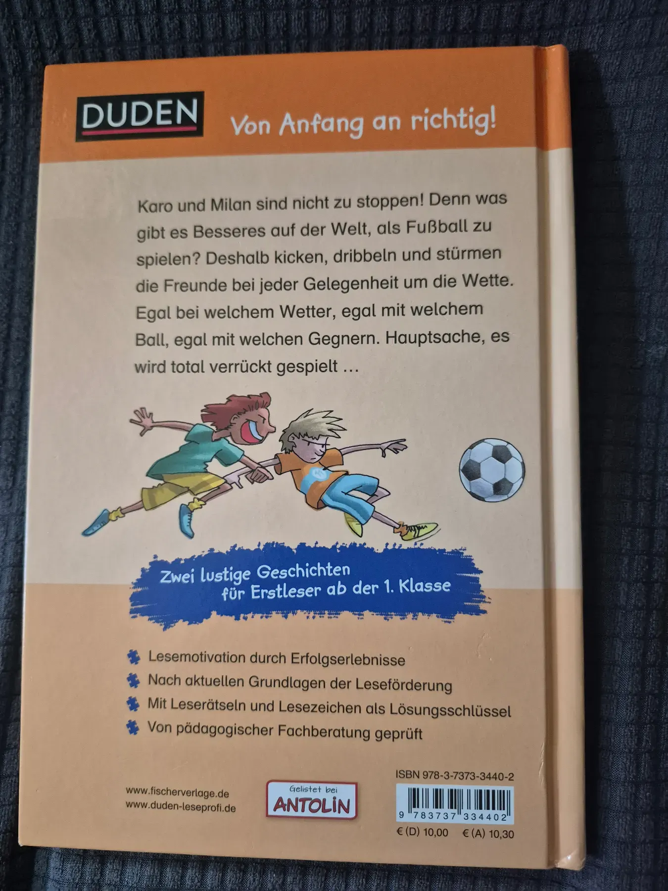 Erstlesebuch Duden Fußballgeschichten