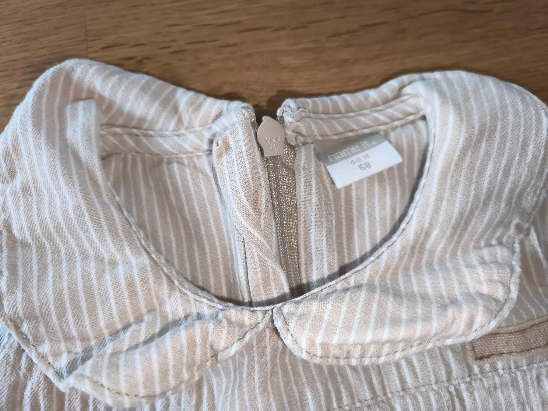 Sommerkleid von Name ist, feine Streifenoptik, Gr 68