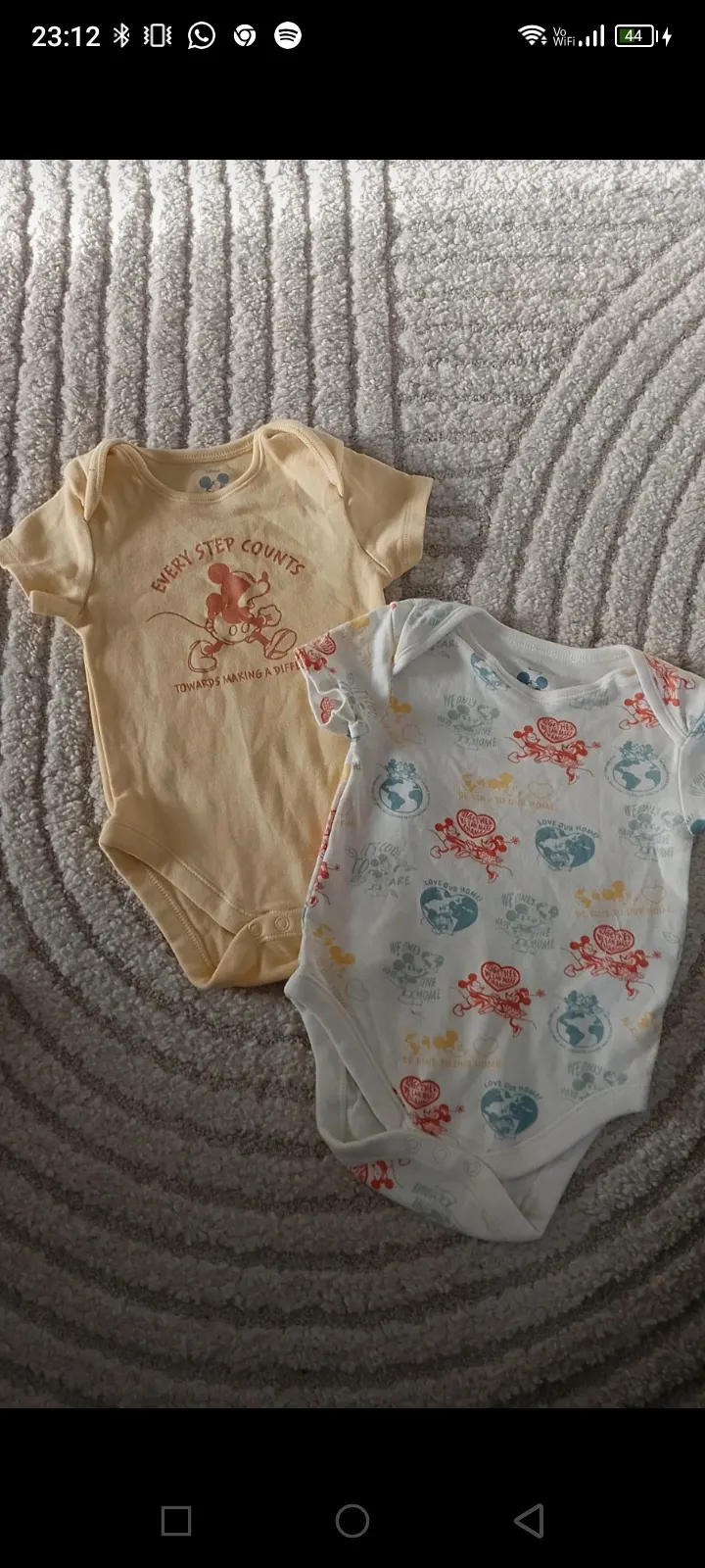 Disney Primark Body Set Gr 86 | Micky Mouse Print