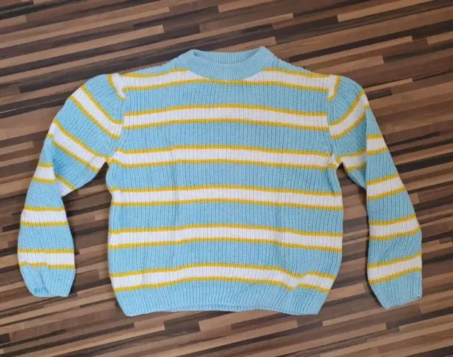 Strickpulli Ernstings Family 146/152 gestreift Pullover