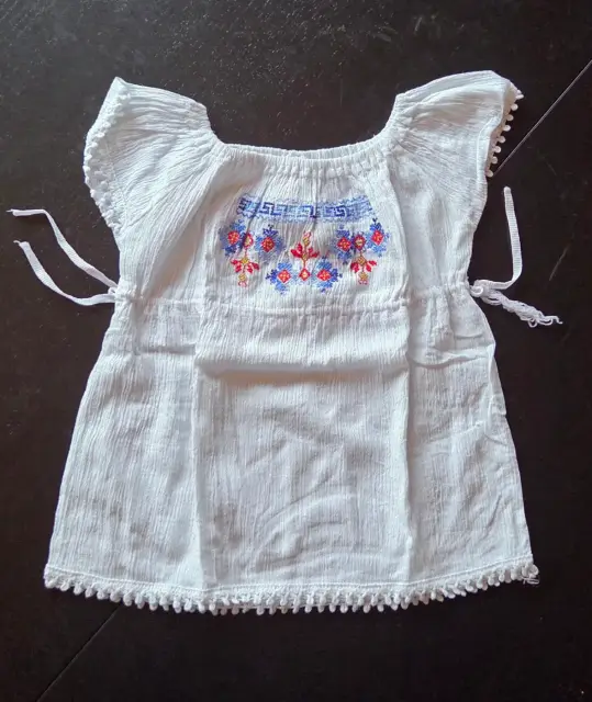 Luftige Boho-Bluse / Tunika aus Griechenland 🇬🇷