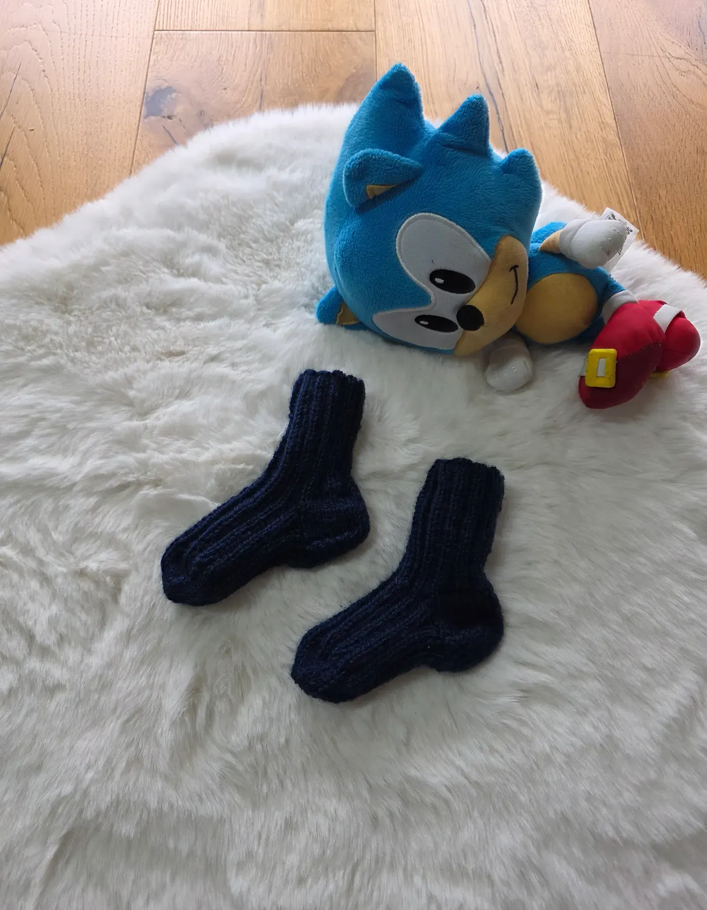 Stricksocken Baby Neu