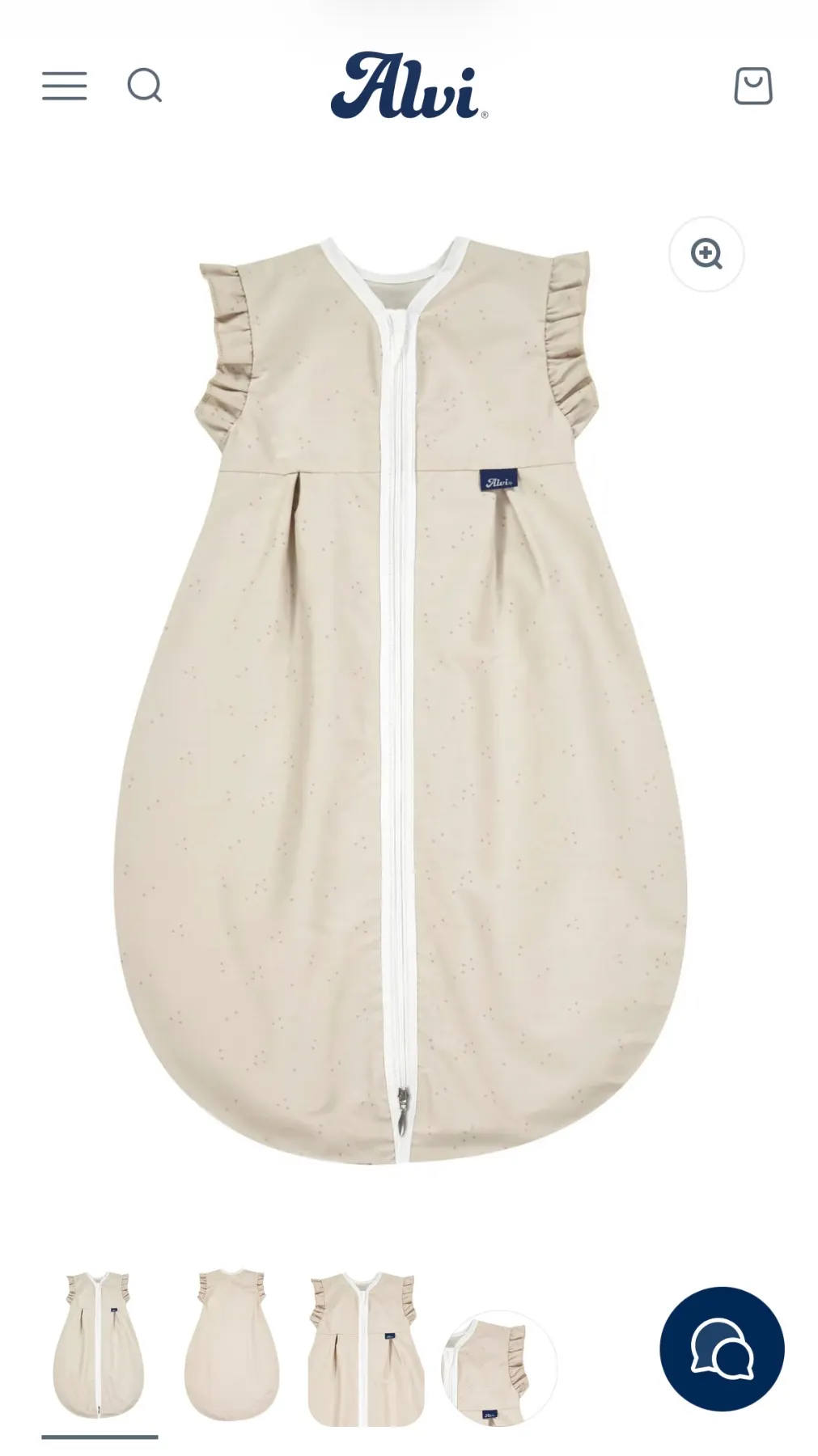 ALVI Kugelschlafsack Mäxchen Light 0.5 TOG / 110cm