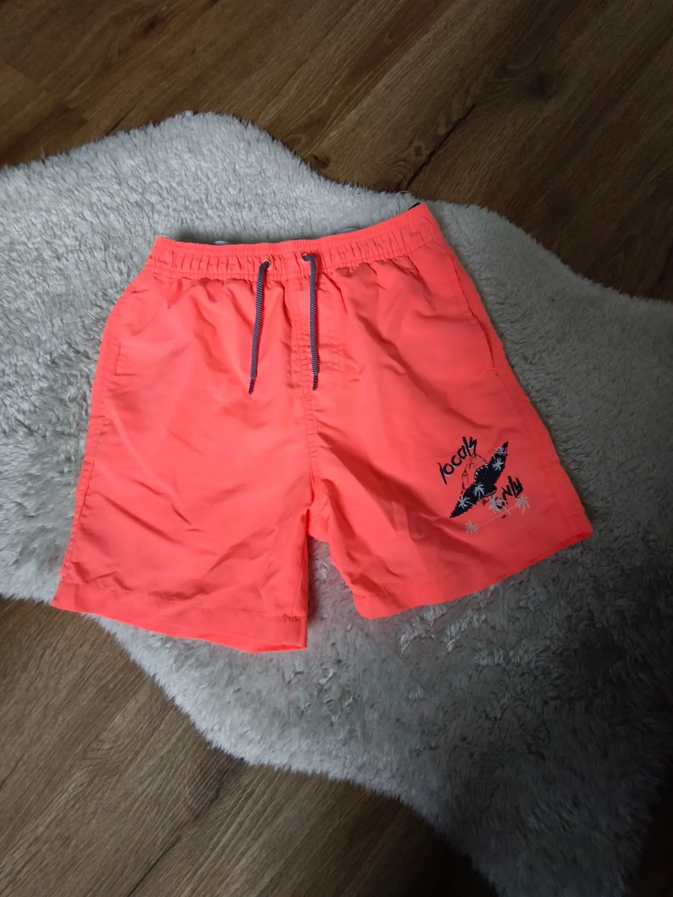 Badehose Neon Orange