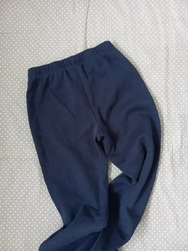 Decathlon Jogger Gr 140/146 Junge, Mädchen, navy, kuschelig, Jogginghose