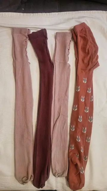 4 Strumpfhosen, h&m, 134-140