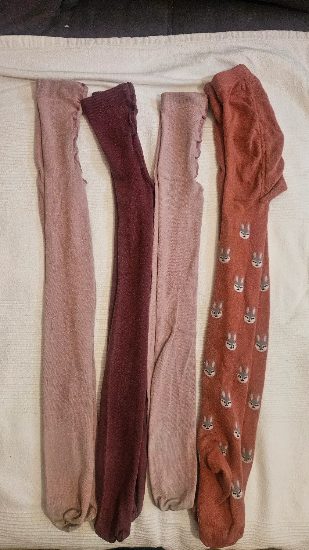 4 Strumpfhosen, h&m, 134-140