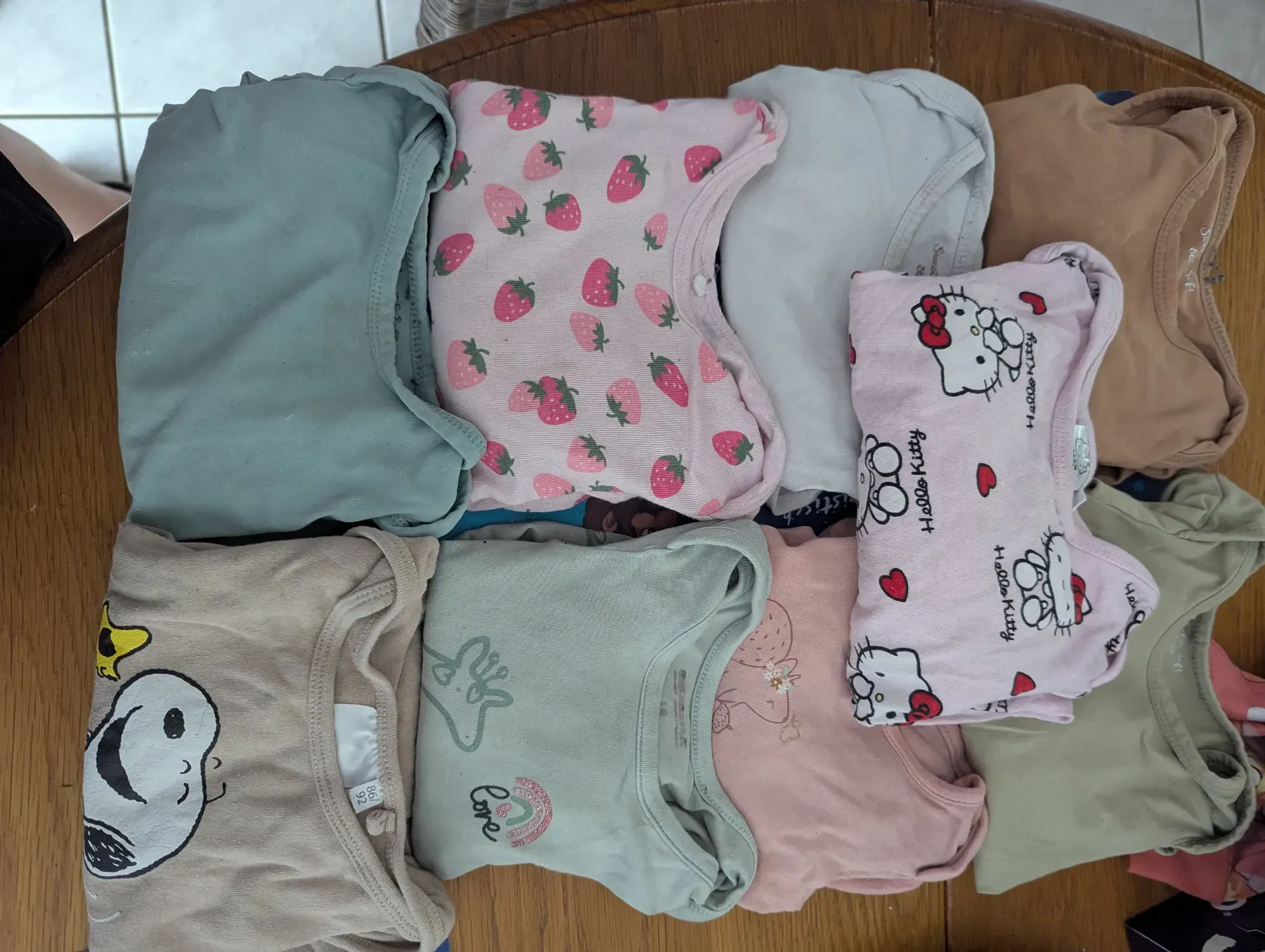 Mädchen Oberteile/Hosen und Body's