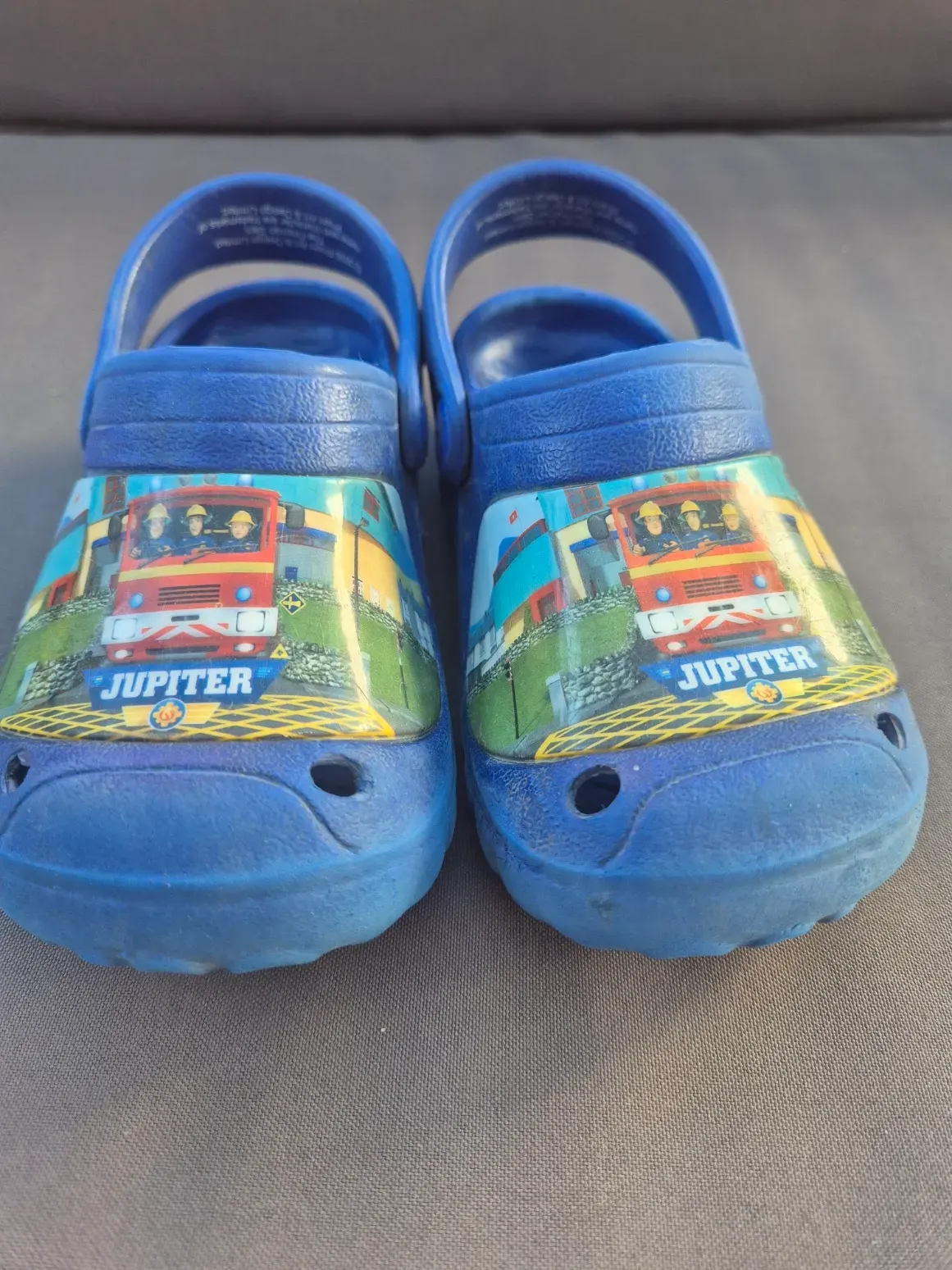Gummischuhe Hausschuhe Badeschuhe, Jungen, Feuerwehrmann Sam, Größe 25