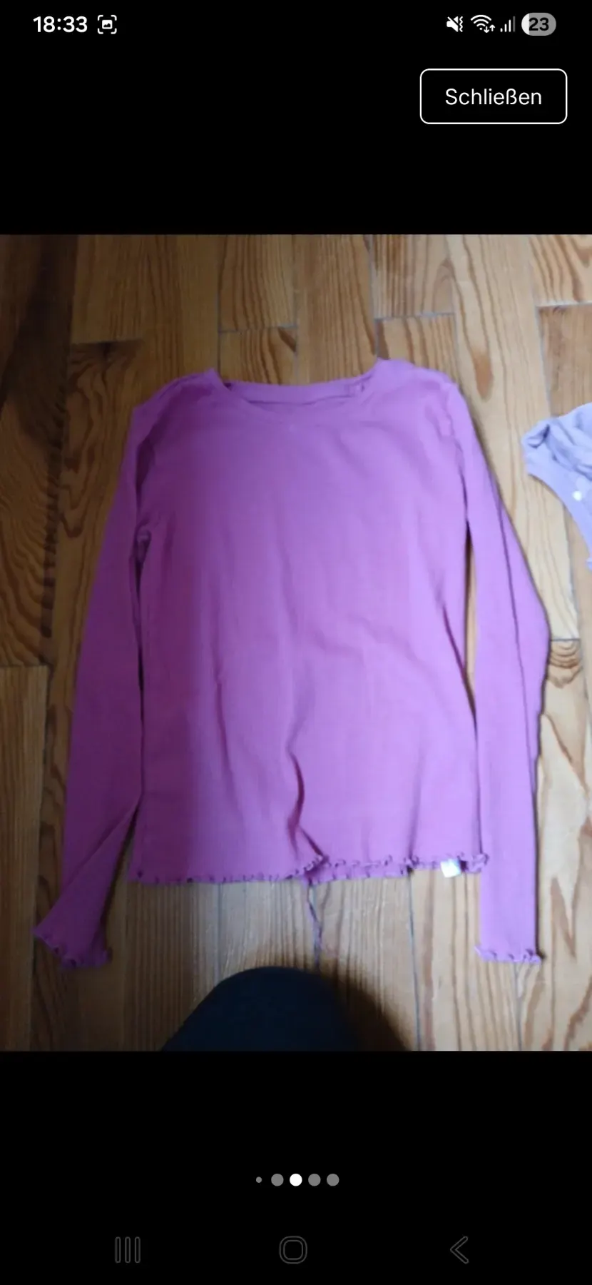Langarmshirt Paket gr 140