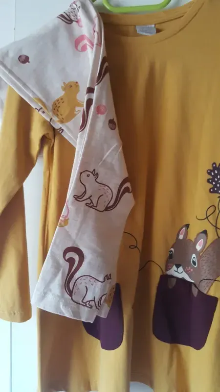 LINDEX Zuckersüßes Mädchen Eichhörnchen Set
