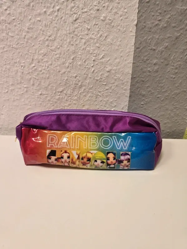 Schlampermäppchen Schlamperrolle Rainbow High