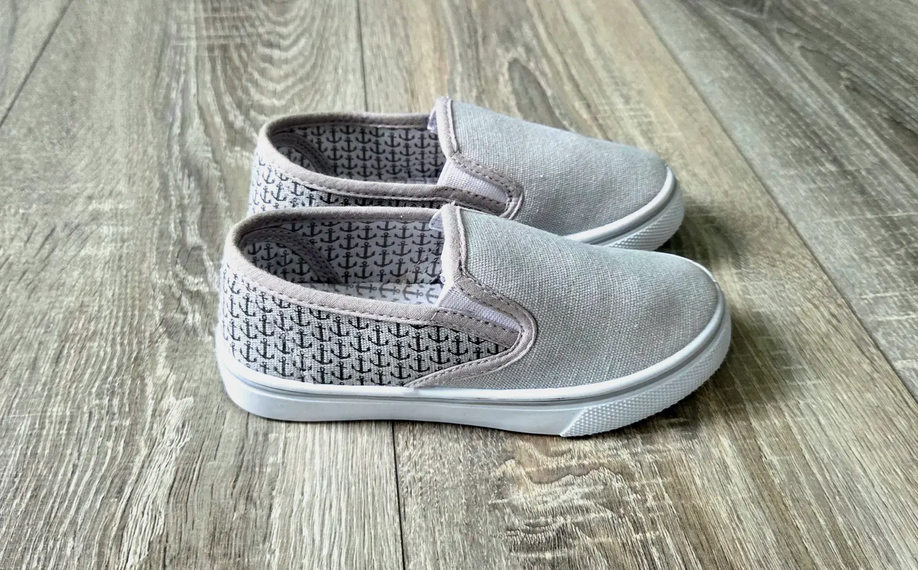 Canvas Slipper/ Sneaker Junge OMS! Neu Gr. 28 mit Ankern