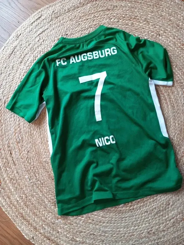 FCA Trikot Gr 158, 164, 170, Nike Shirt, Junge, Mädchen, grün, Nico, Fußball Bundesliga