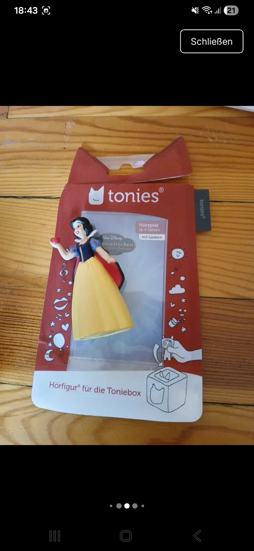 Tonie Auflösung  Paket
