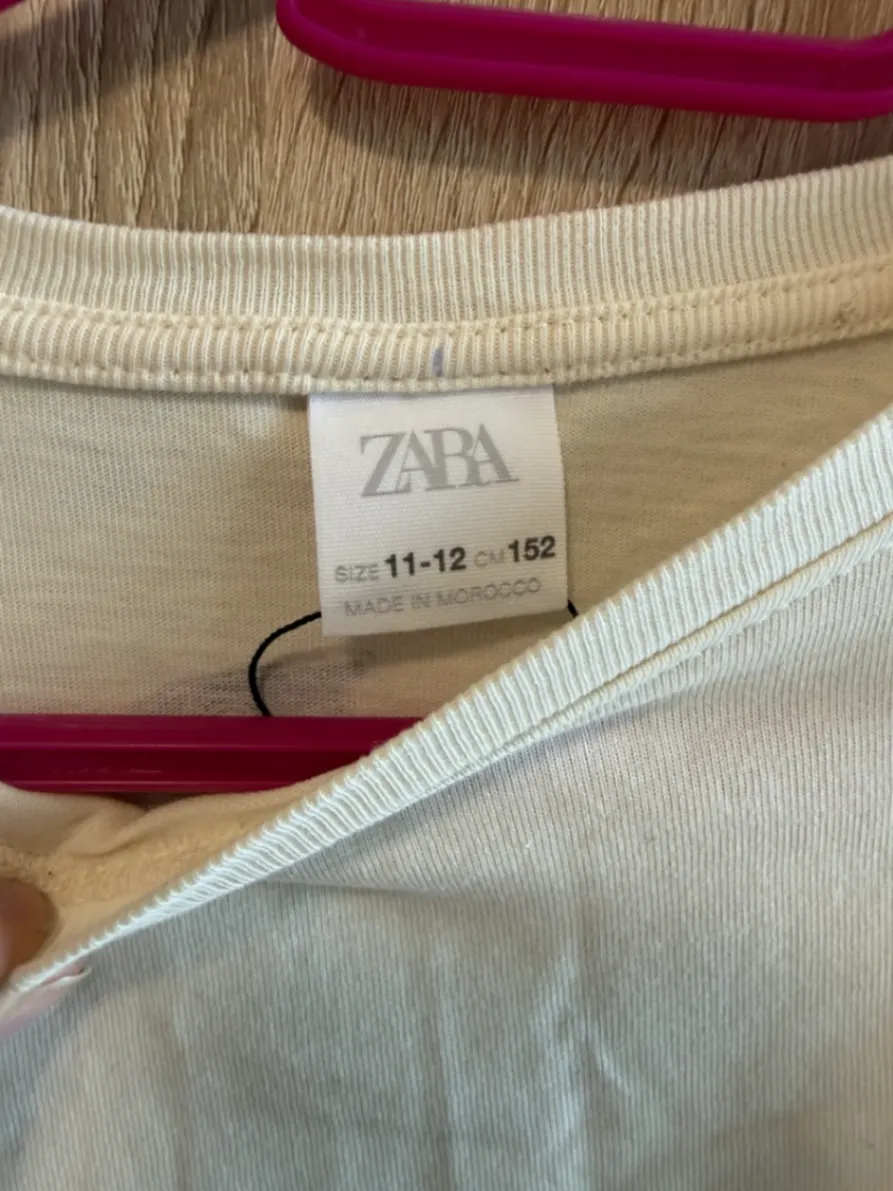 Zara Langarmshirt von Zara, neu und ungetragen