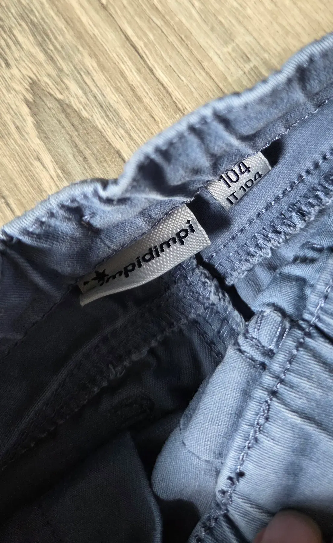 Set 2 Hosen/ dünne Jeans mit Kordelzug Gr. 104