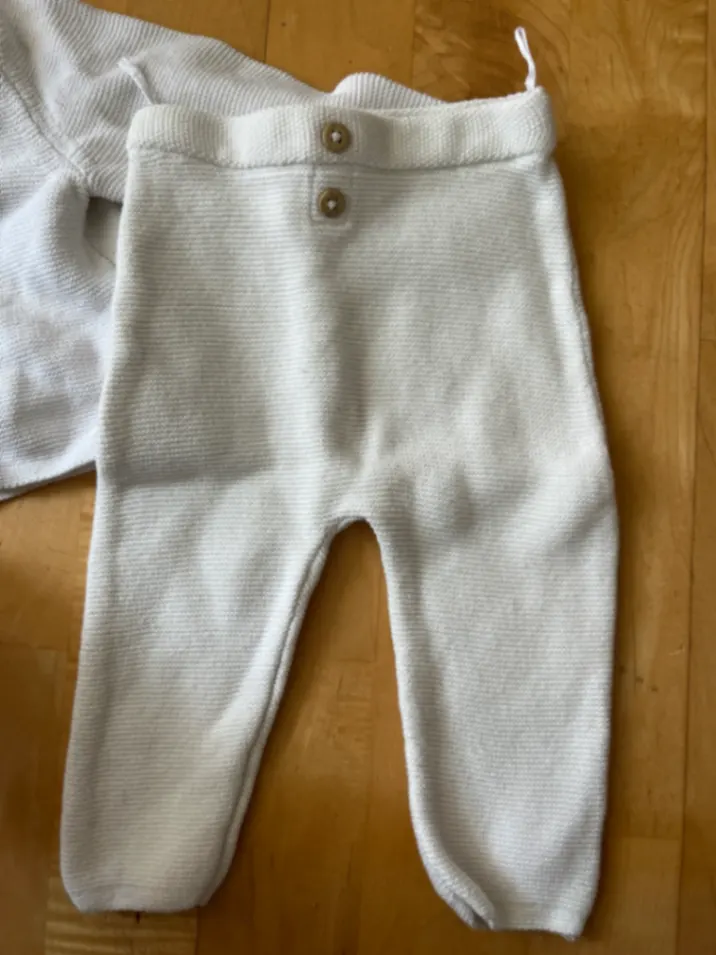 Weißes Babyset von C&a in Größe 62