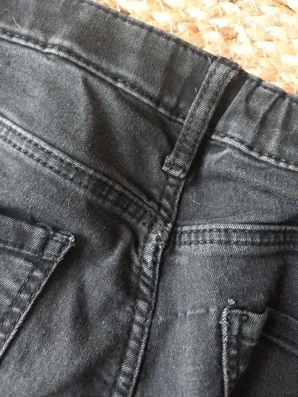 H&M Skinny Jeans Gr 158 Mädchen, schwarz, Hose, Frühling Herbst
