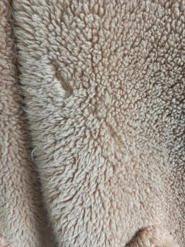 Zara Kuscheljacke Gr 164 Mädchen, caramell, braun, Jacke Übergang Herbst