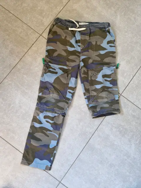 Mini Boden UK Mode verkürzbare Techno Zip Hose 146
