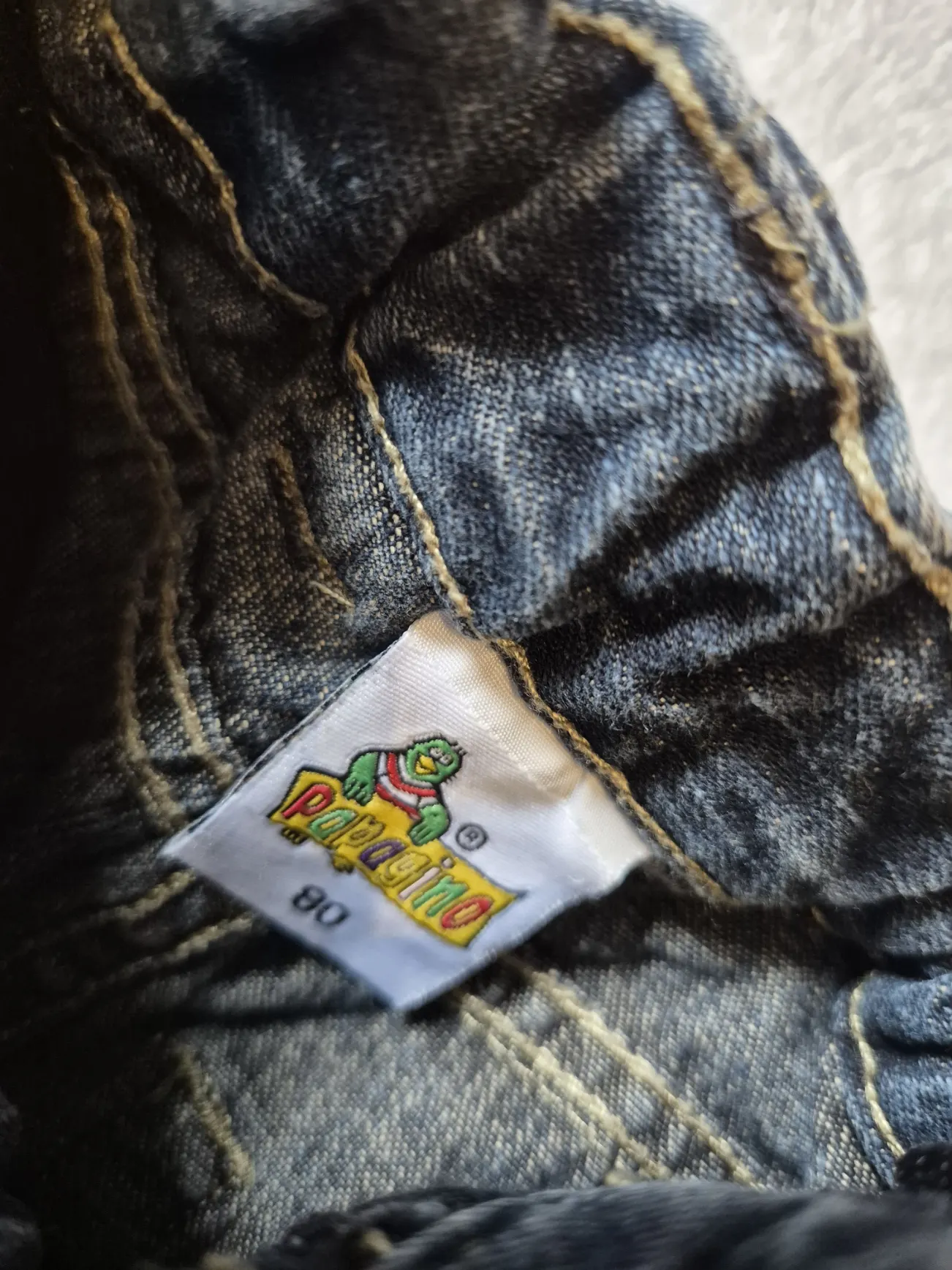 Jeanshose Jeans, Papagino, Jungen, Größe 80