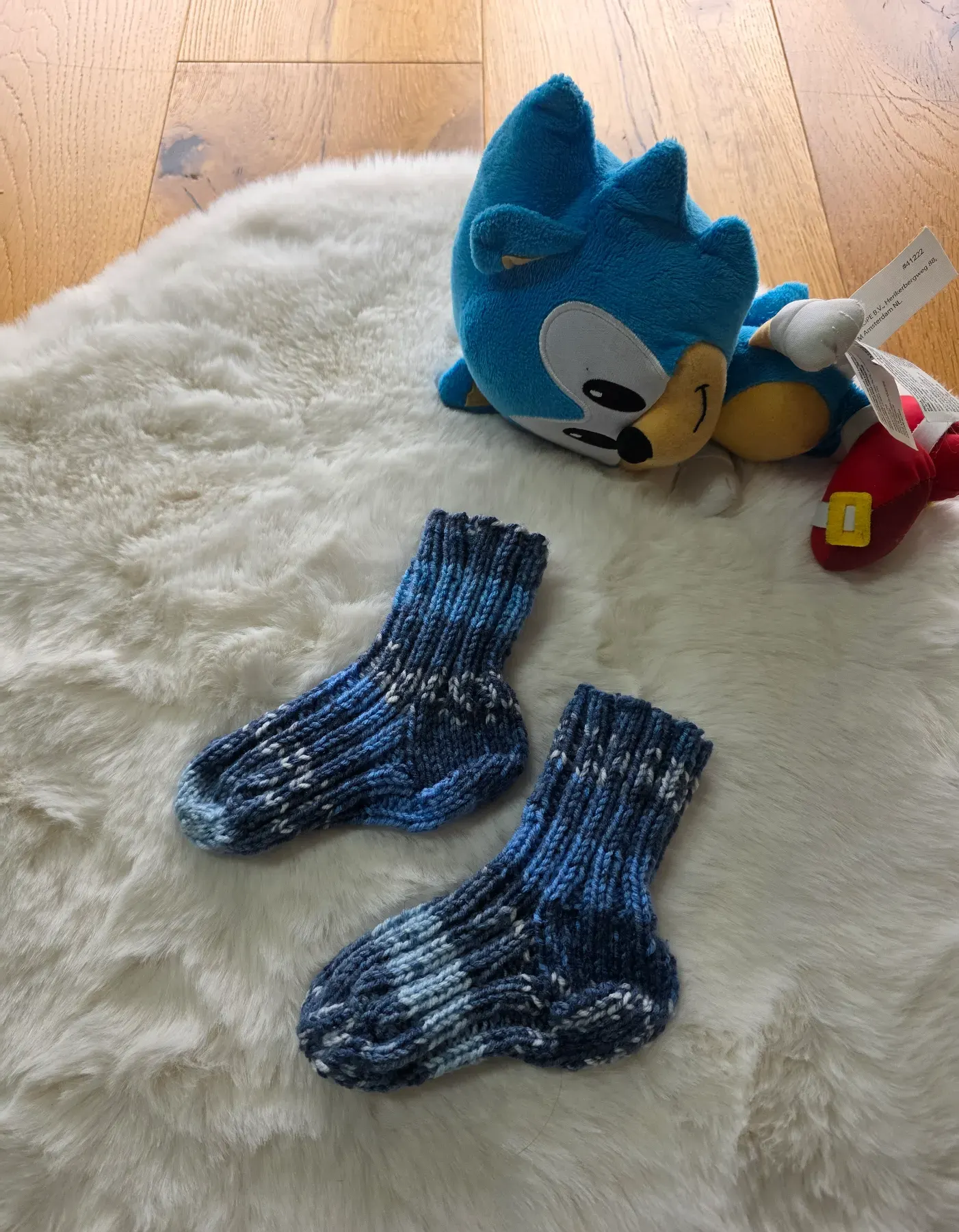 Stricksocken Baby Neu