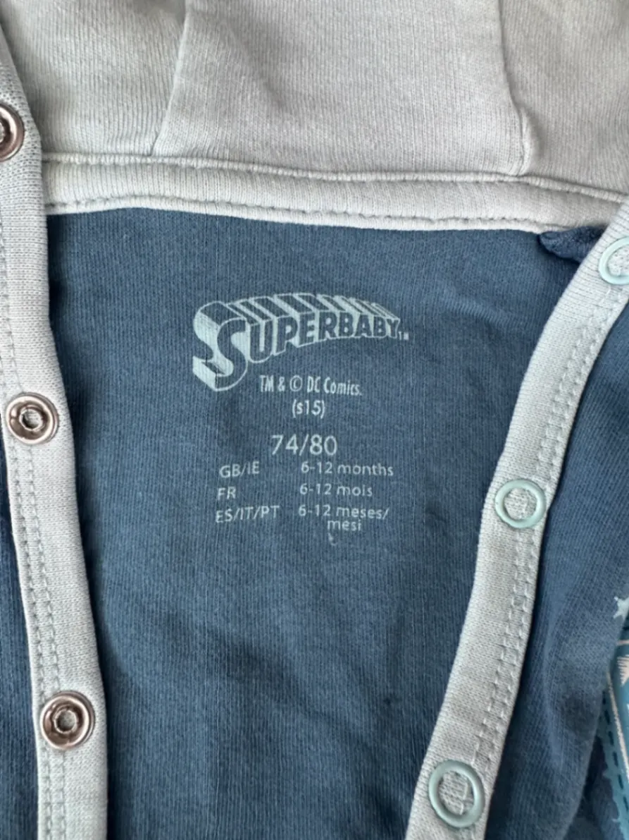 Sweatjacke in 74/80